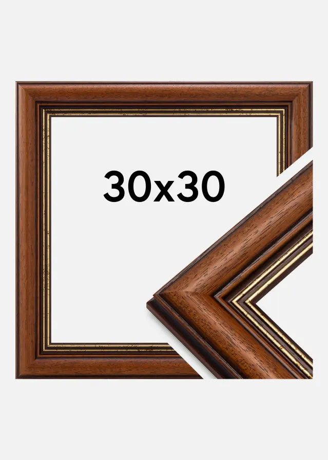 Galleri 1 Frame Old Retro Acrylic glass 30x30 cm