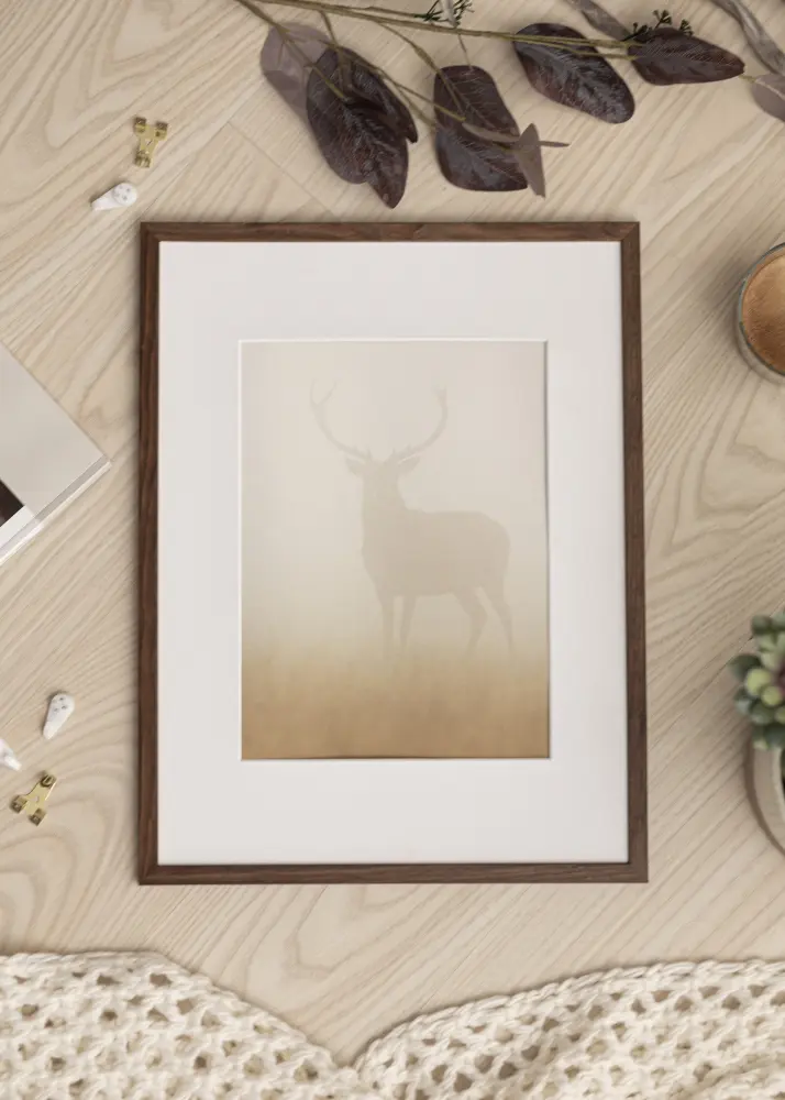 Estancia Frame Galant Acrylic glass Walnut 21x29.7 cm (A4)
