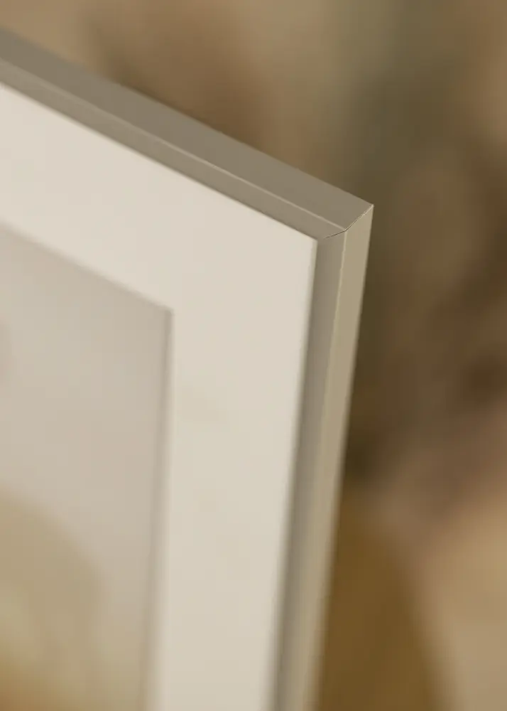 Ram med passepartou Frame New Lifestyle Earth Grey 13x18 cm - Mounts White 3,5x5 inches