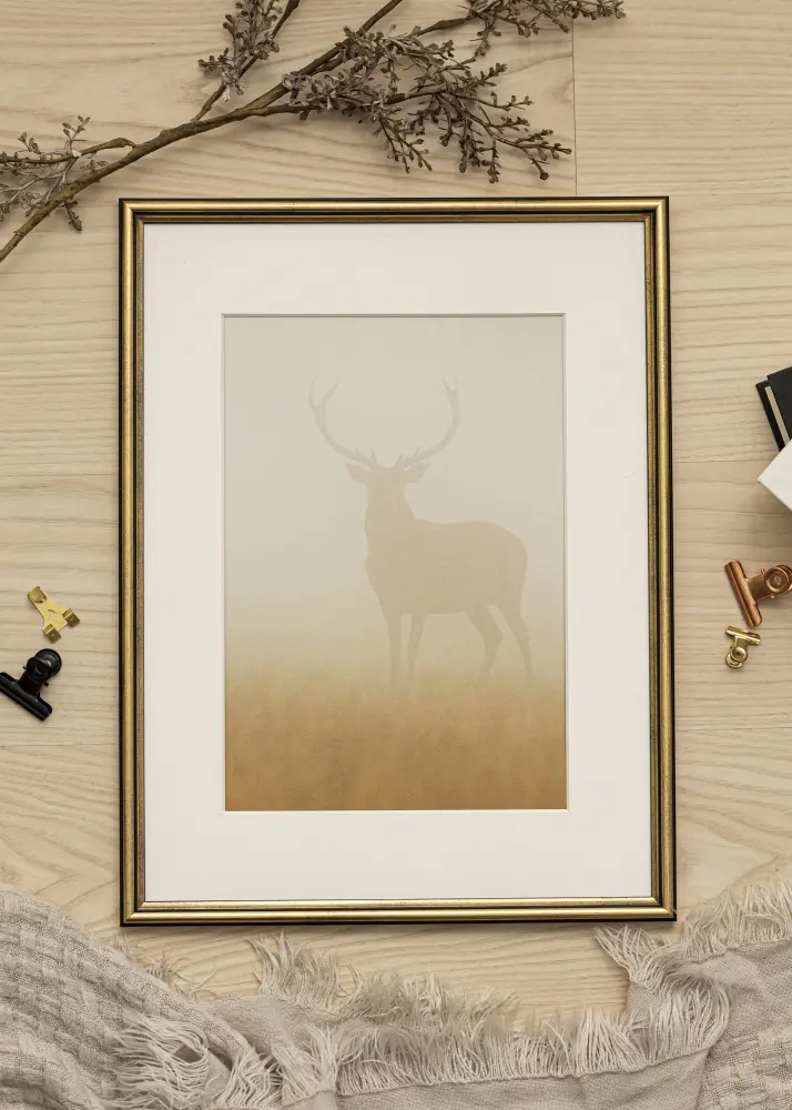 Galleri 1 Frame Horndal Acrylic Glass Gold 7x10 cm