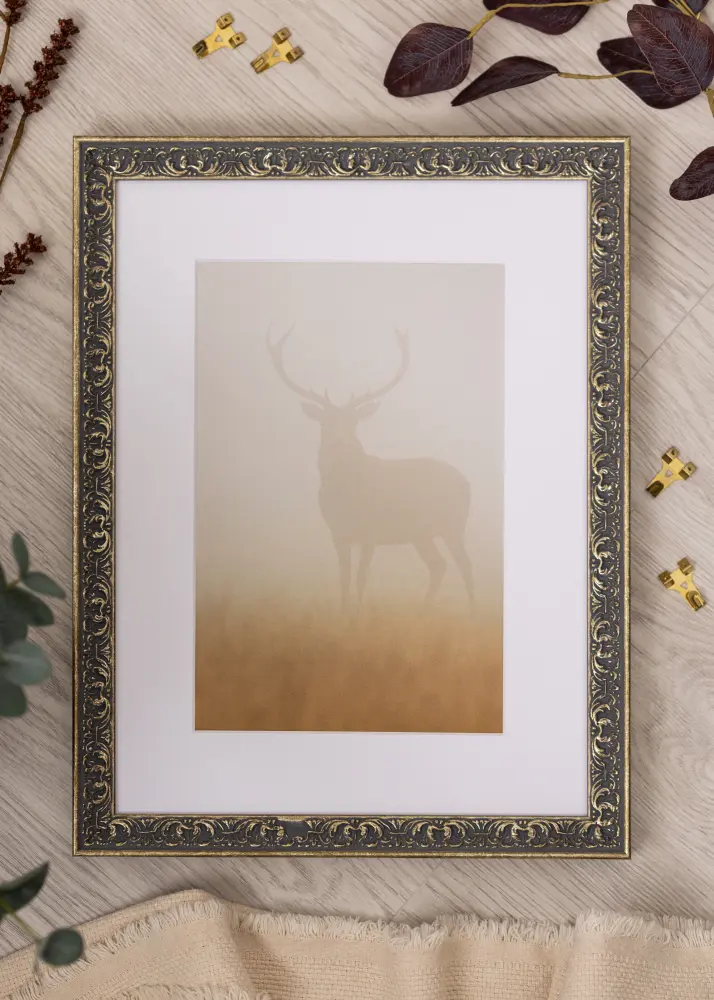 Ramverkstad Frame Amber Acrylic Glass Silver 60x80 cm