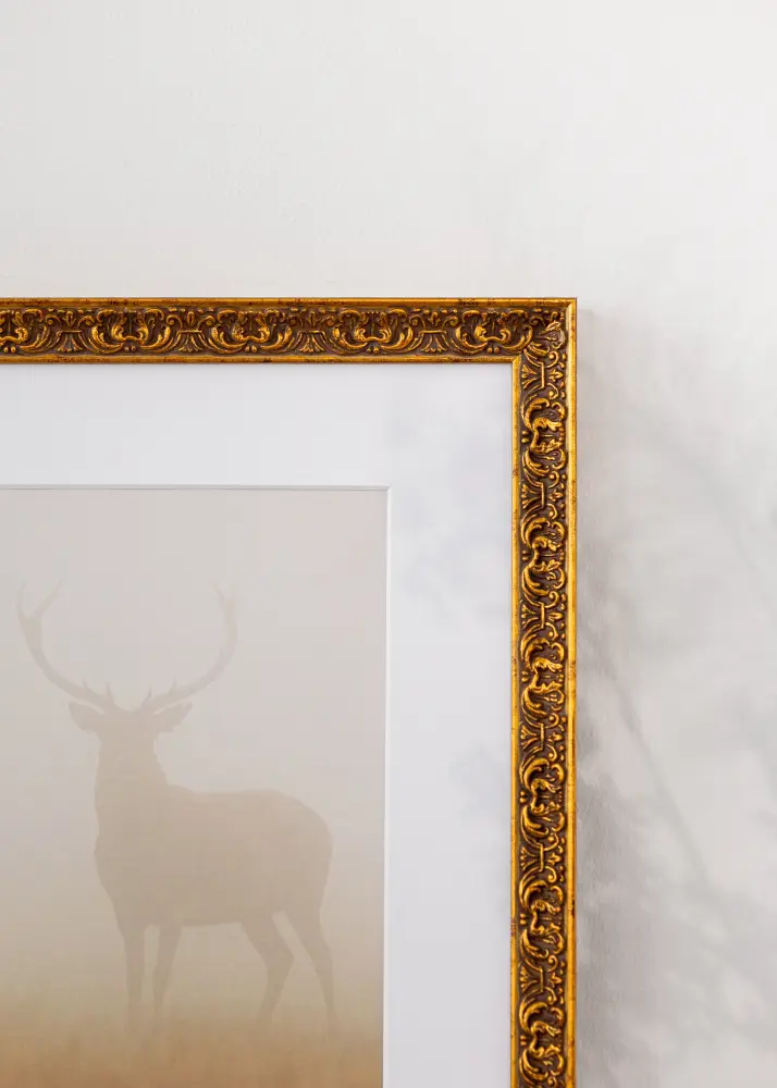 Ramverkstad Frame Amber Acrylic Glass Gold 40x50 cm