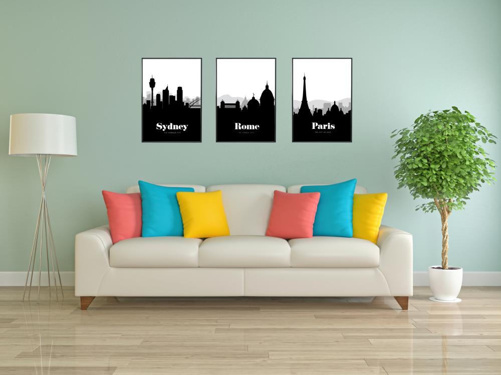 Bildverkstad Sydney Skyline Poster