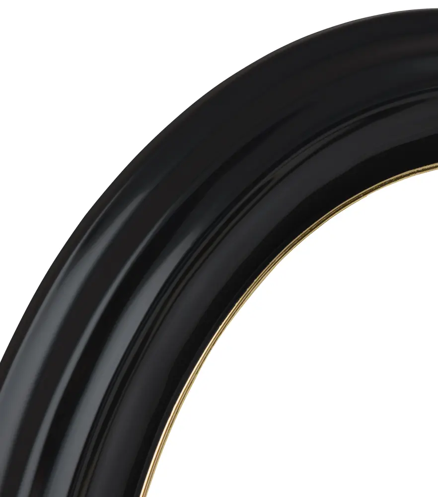 Estancia Eiri Mozart Oval Black 9x12 cm