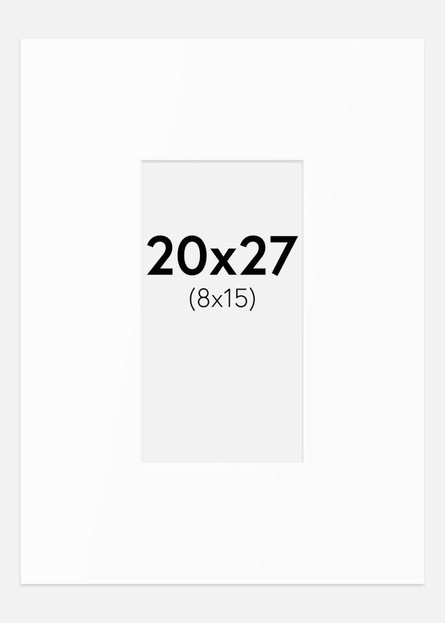 Artlink Mount White Standard (White Core) 20x27 cm (8x15)