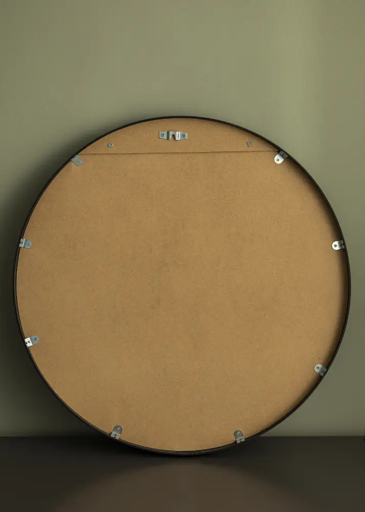 KAILA KAILA Round Mirror - Edge Black 60 cm Ø