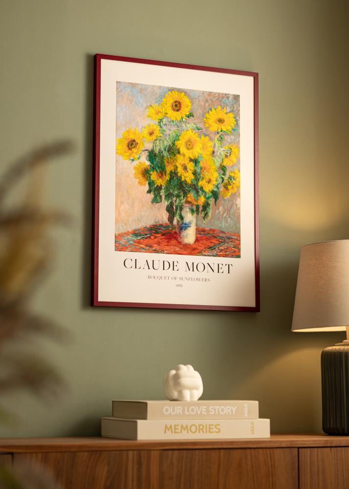 Artlink Colorful Acrylic Glass Red 60x80 cm