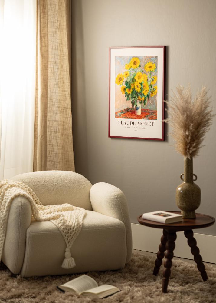 Artlink Colorful Acrylic Glass Red 60x80 cm