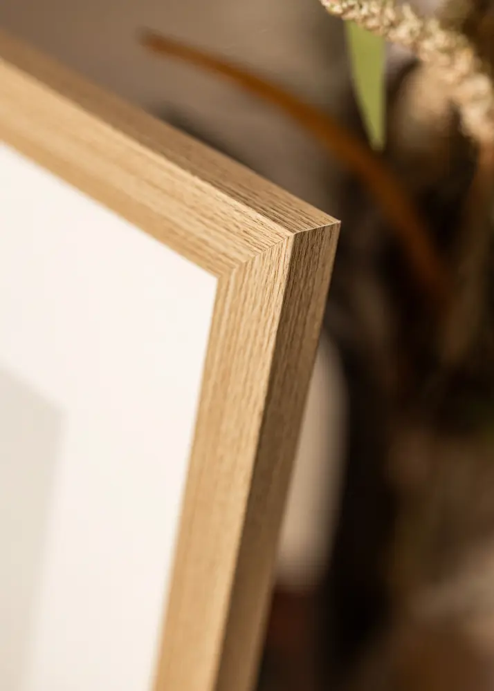 BGA Frame Deco Acrylic Glass Oak 21x29.7 cm (A4)