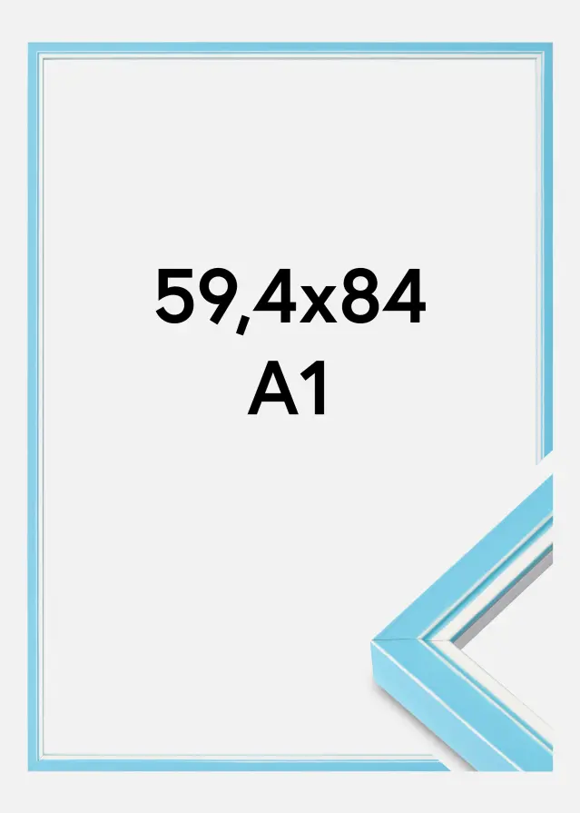 Mavanti Frame Diana Acrylic Glass Light Blue 59.4x84 cm (A1)