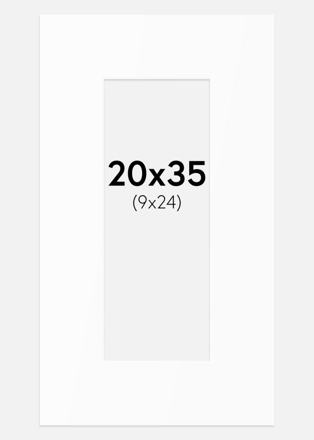 Estancia Mount White Standard (White Core) 20x35 cm (9x24)