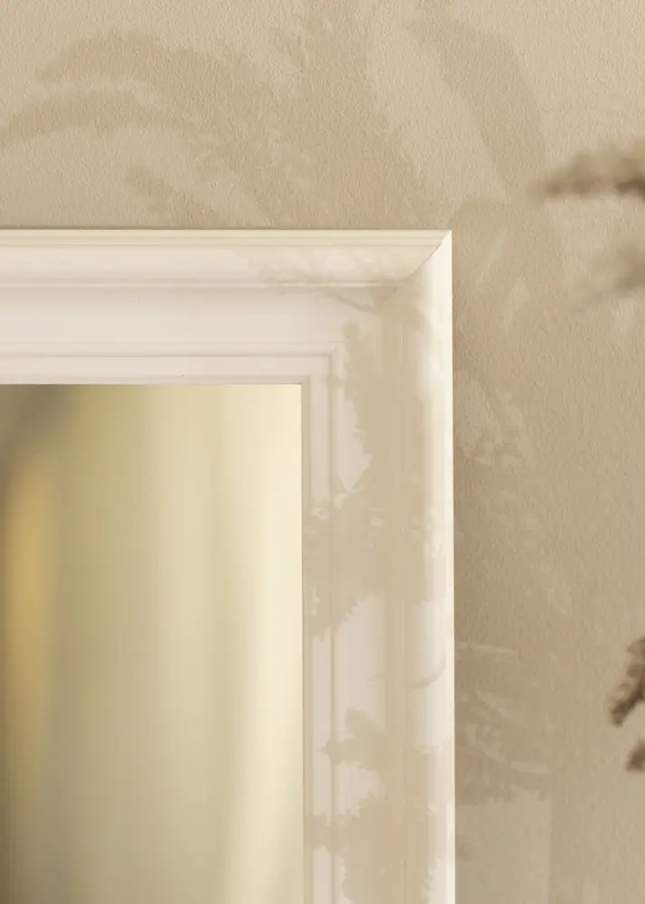 Ramverkstad Mirror Mora White - Custom Size