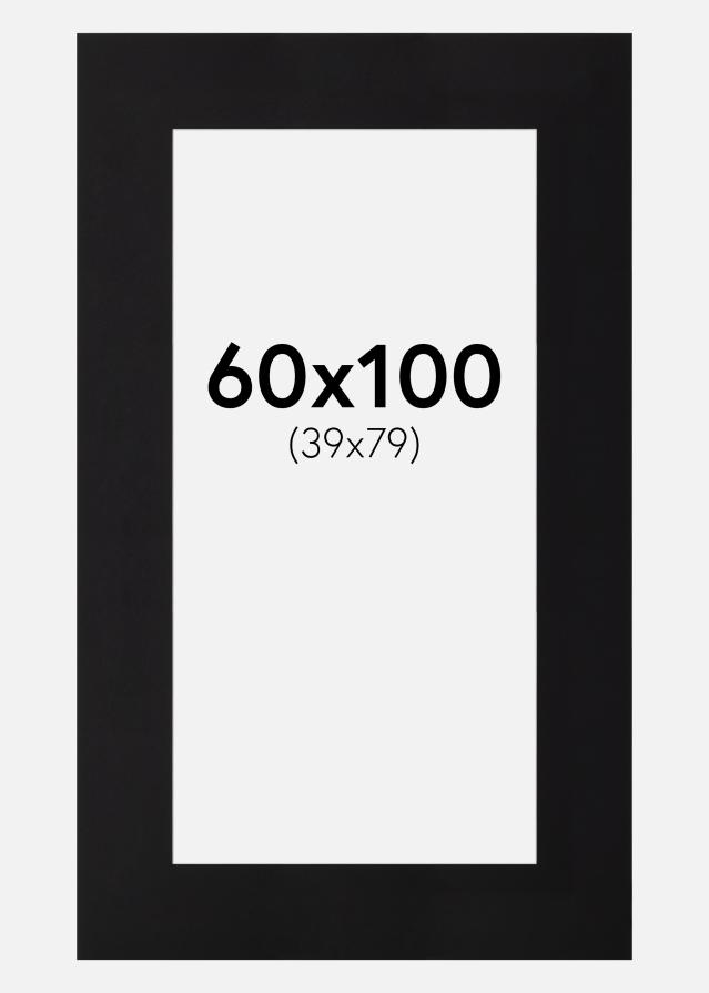 Galleri 1 Mount Canson Black (White Core) 60x100 cm (39x79)