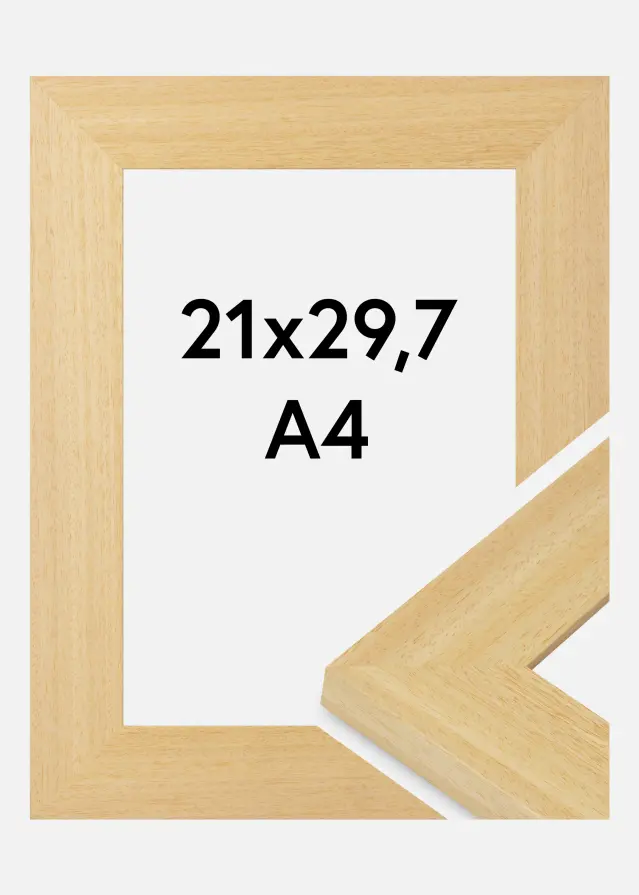 Jämtlands Ramfabrik Frame Pembrokeshire Acrylic Glass Oak 21x29.7 cm (A4)