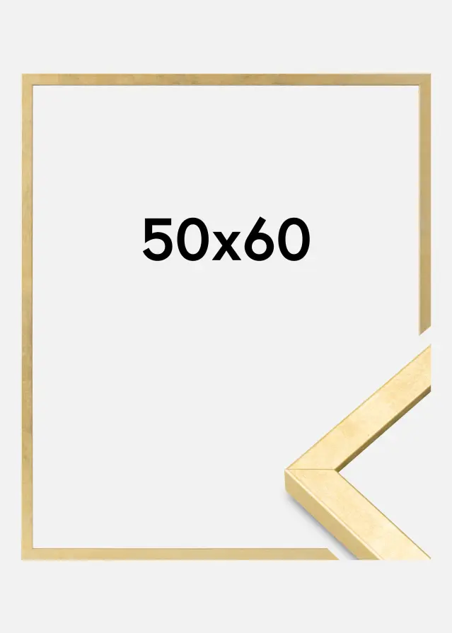 Mavanti Frame Ares Acrylic Glass Gold 50x60 cm