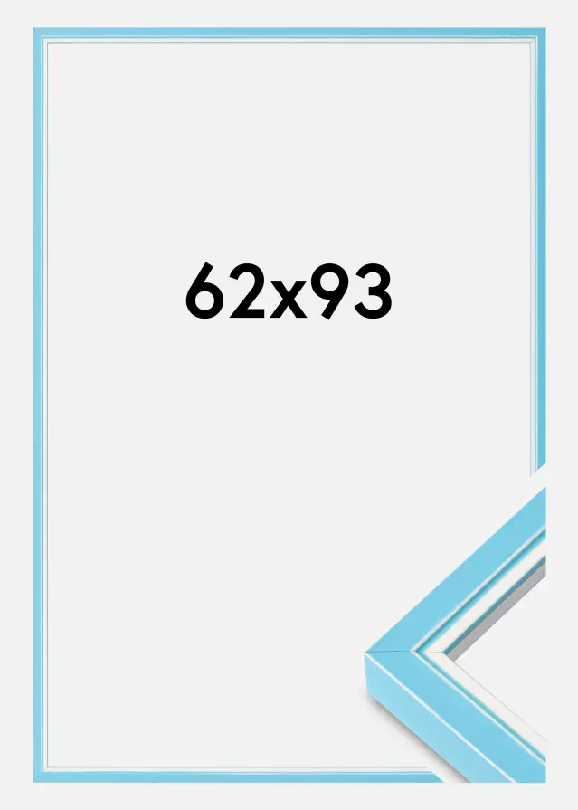 Mavanti Frame Diana Acrylic Glass Light Blue 62x93 cm