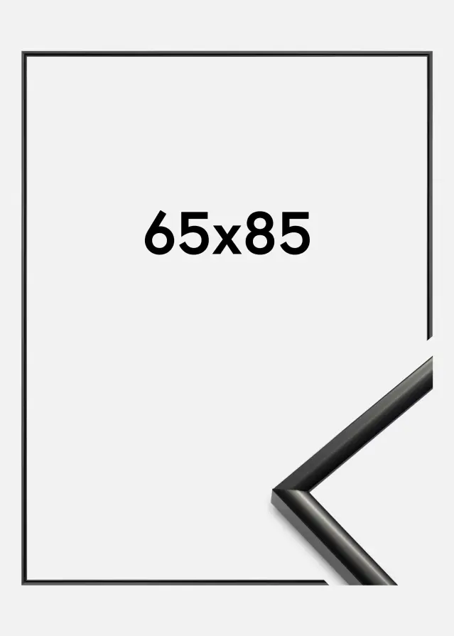 BGA Frame New Lifestyle Acrylic glass Black 65x85 cm