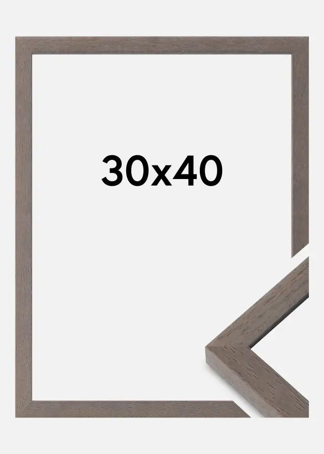 Mavanti Frame Hermes Acrylic Glass Grey 30x40 cm