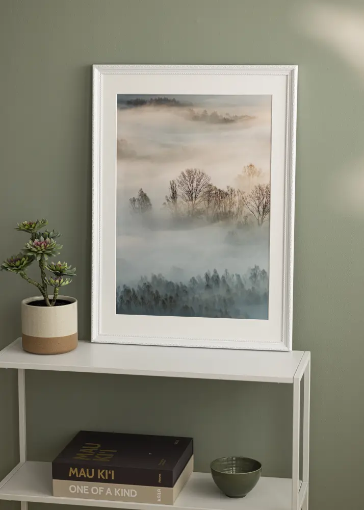 Galleri 1 Frame Abisko Acrylic glass White 42x59.4 cm (A2)