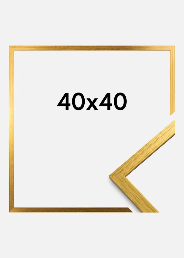 Galleri 1 Frame Edsbyn Gold 40x40 cm