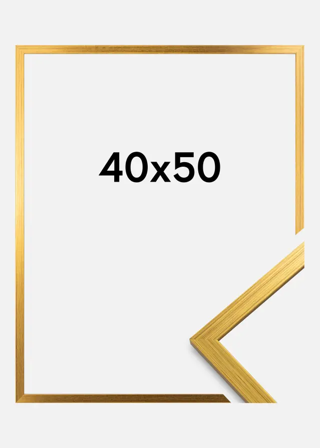 Galleri 1 Frame Edsbyn Gold 40x50 cm