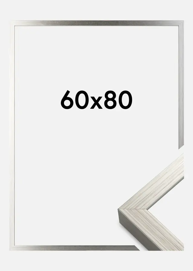 Galleri 1 Frame Falun Acrylic glass Silver 60x80 cm
