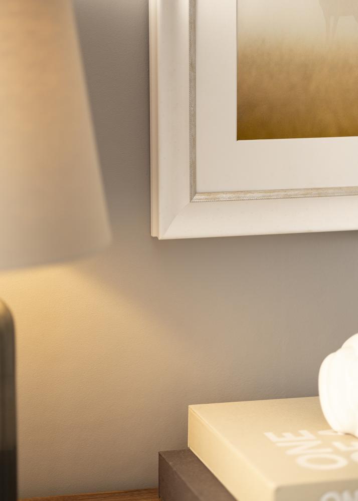 Ramverkstad Frame Åshammar White/Silver - Custom Size