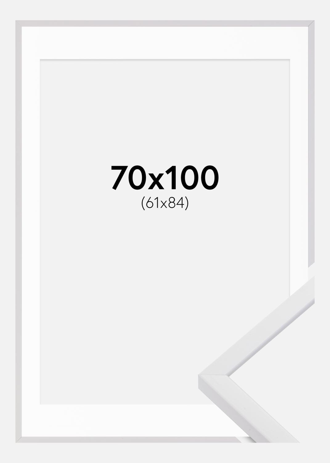 Product Image for Frame E-Line Wide White 70x100 cm - Picture Mount White 62x85 cm