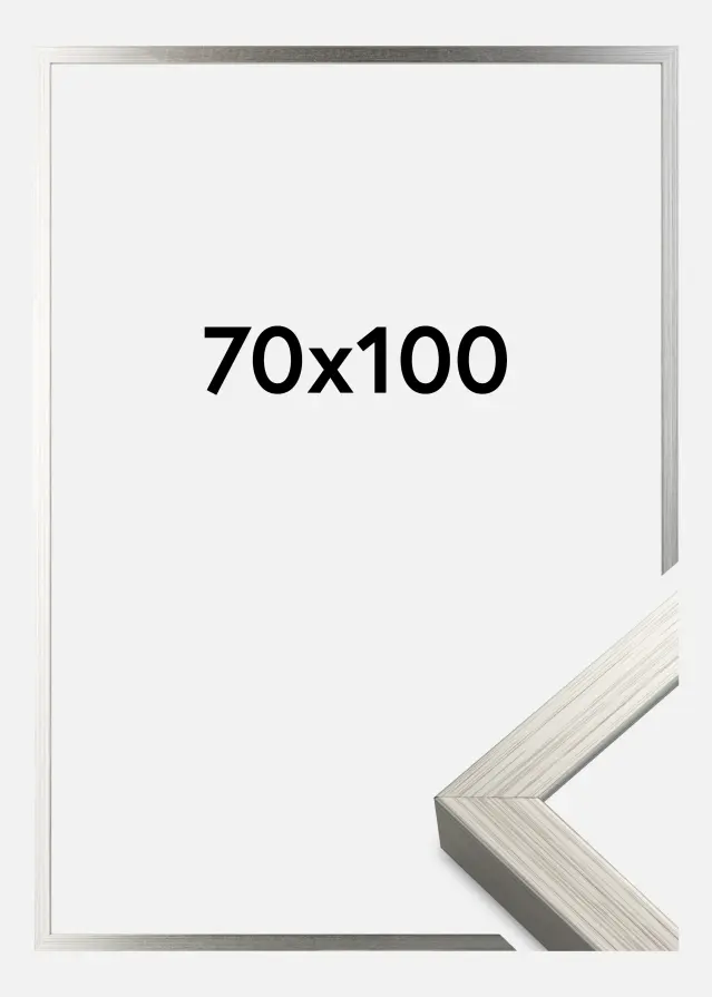 Galleri 1 Frame Falun Silver 70x100 cm