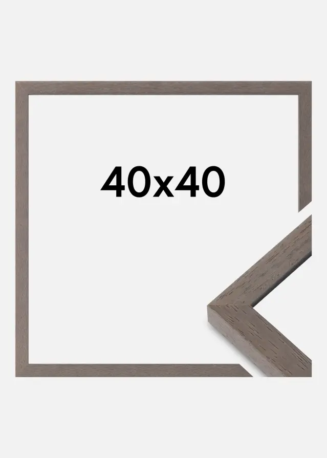 Mavanti Frame Hermes Acrylic Glass Grey 40x40 cm