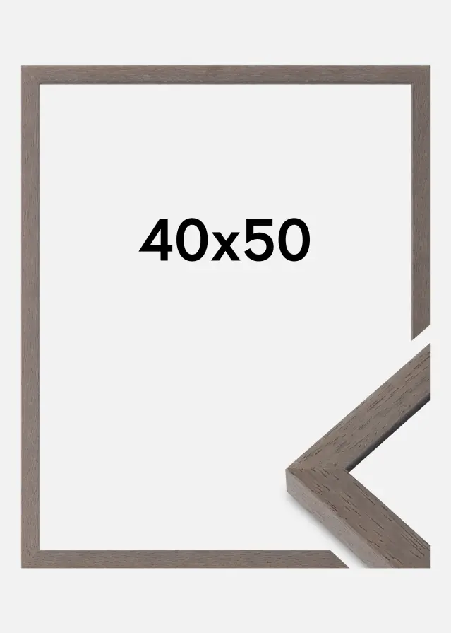 Mavanti Frame Hermes Acrylic Glass Grey 40x50 cm