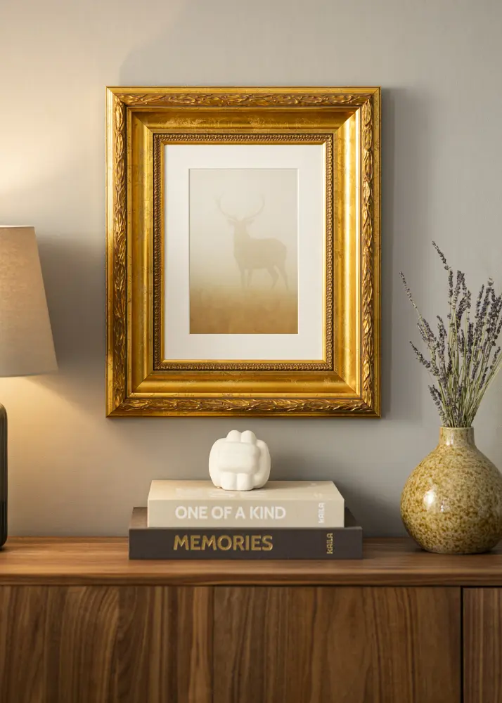 Ramverkstad Frame Egypt Ornament Gold - Custom Size
