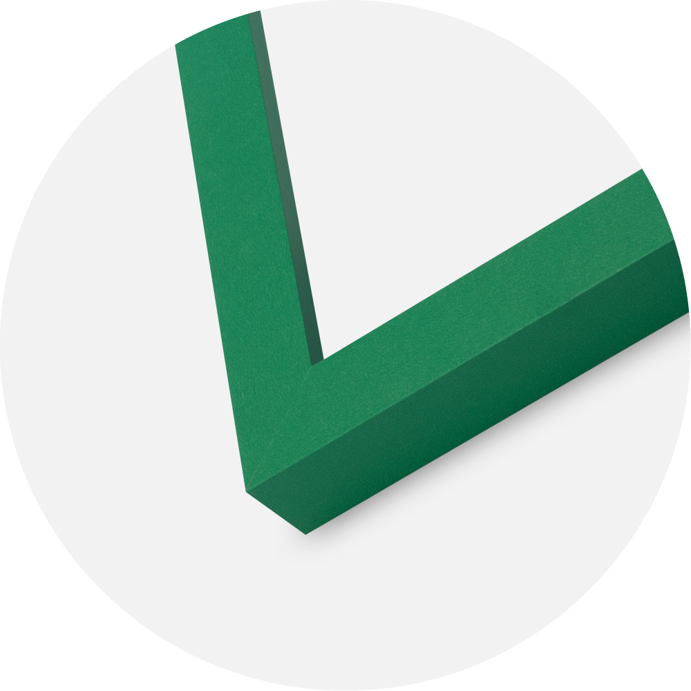 Jämtlands Ramfabrik Frame Selection Acrylic Glass Light Green 20x30 cm