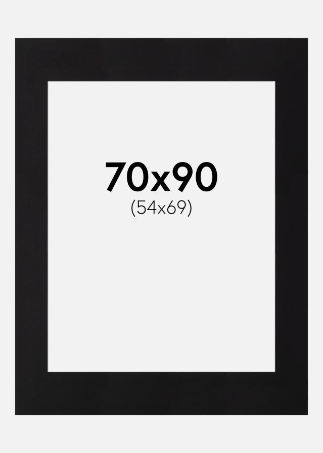 Galleri 1 Mount Canson Black (White Core) 70x90 cm (54x69)