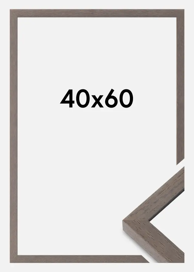 Mavanti Frame Hermes Acrylic Glass Grey 40x60 cm
