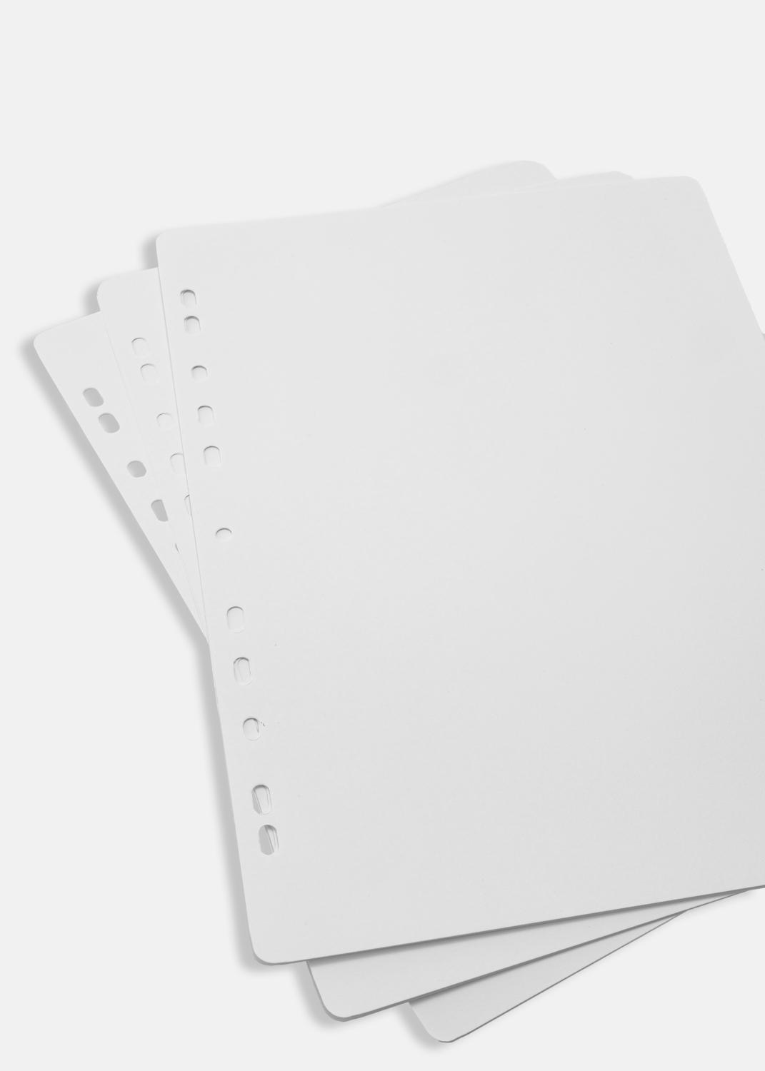 Product Image for Album pages - 25 White sheets