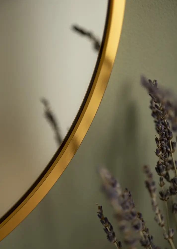 KAILA KAILA Round Mirror - Edge Gold 40 cm Ø