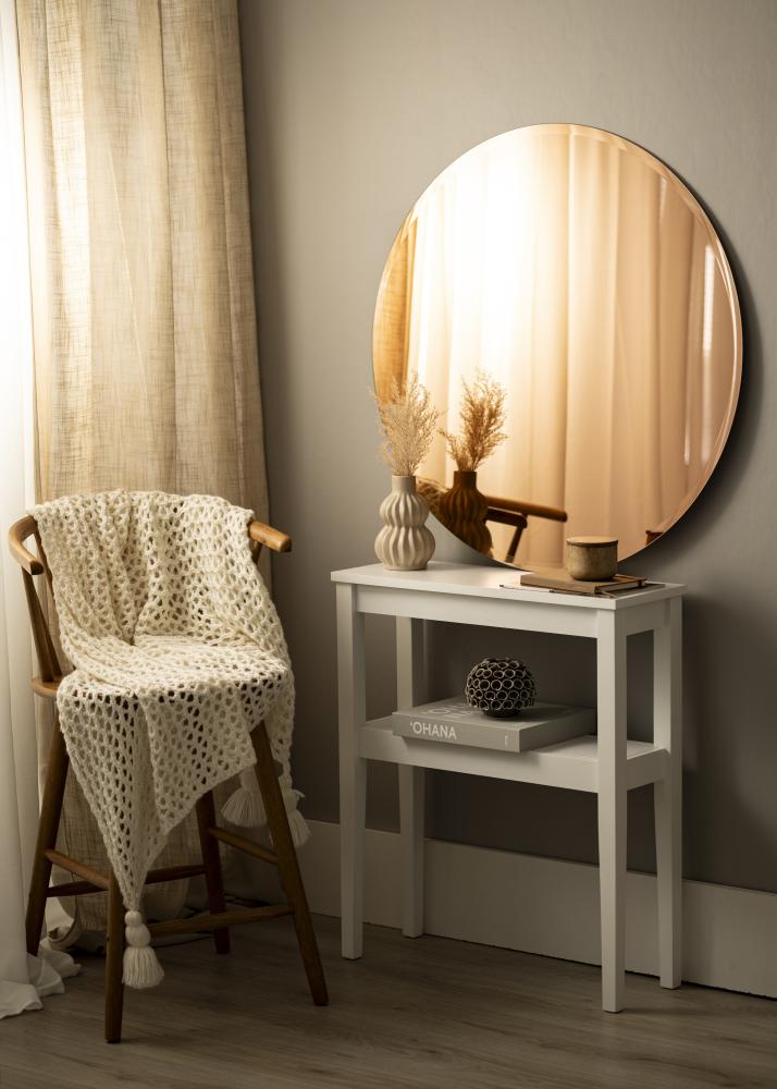 KAILA KAILA Round Mirror Rose Gold Deluxe 90 cm Ø