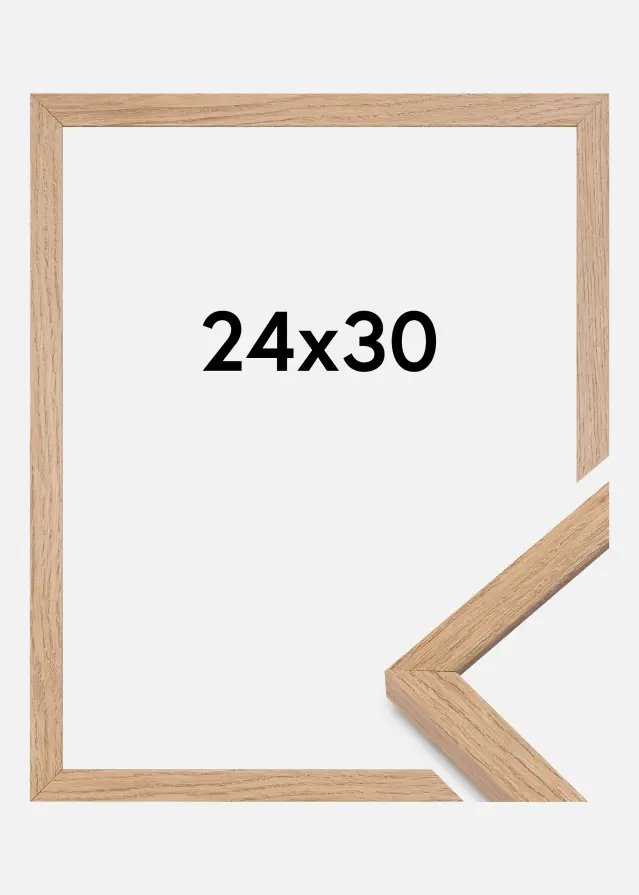 Mavanti Frame Montgomery Matt Anti-reflective glass Oak 24x30 cm