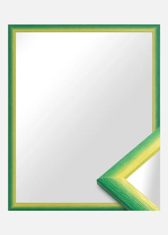 Ramverkstad Mirror Cornwall Green - Custom Size