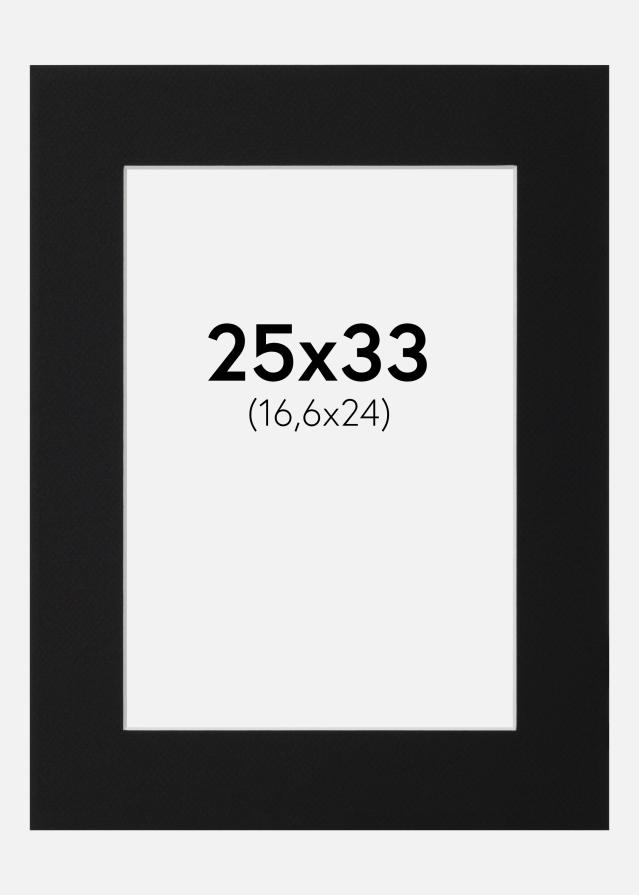 Artlink Mount Black Standard (White Core) 25x33 cm (16,6x24)