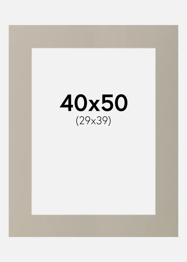 Galleri 1 Mount Pearl Grey 40x50 cm (29x39)