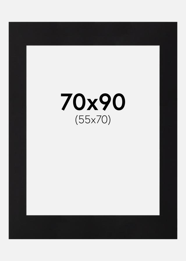 Galleri 1 Mount Canson Black (White Core) 70x90 cm (55x70)