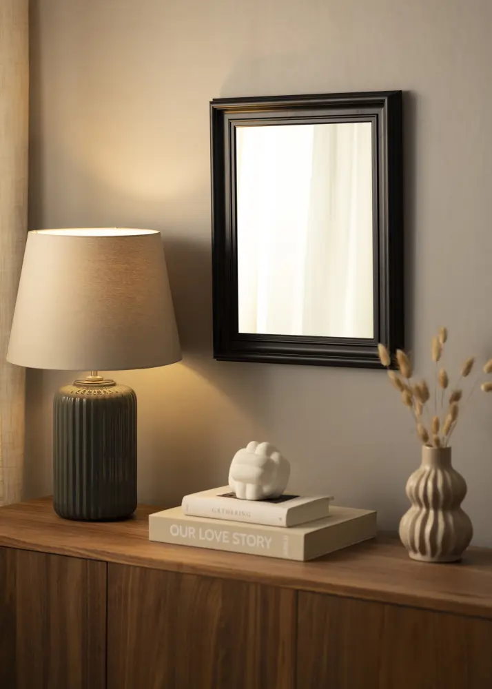 Ramverkstad Mirror Mora Black - Custom Size
