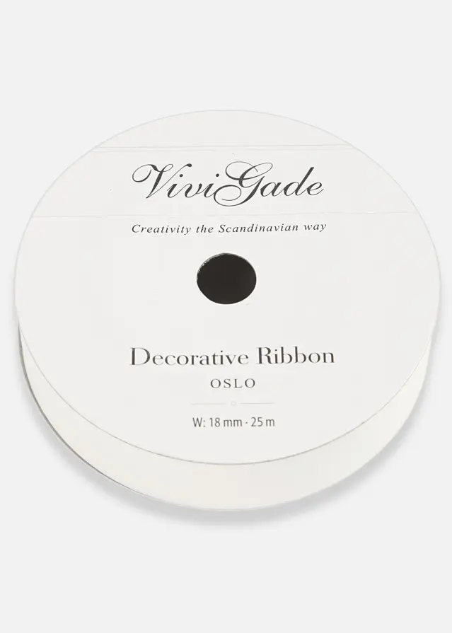 Creativ Company Present Ribbon White