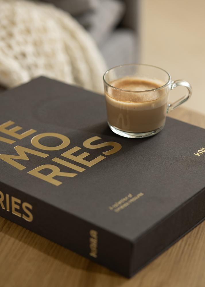 KAILA KAILA MEMORIES Black XL - Coffee Table Album - 60 Pictures in 11x15 cm