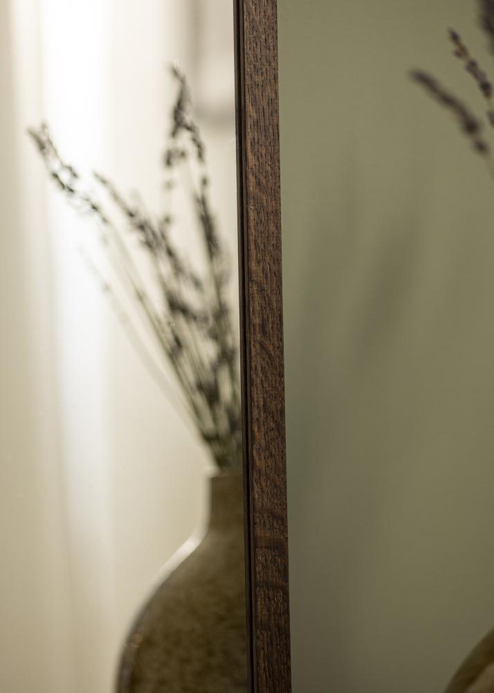 BGA Mirror Solid Smoked Oak 58x163 cm