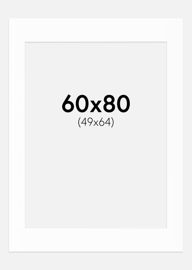 Galleri 1 Mount Canson White (White Core) 60x80 cm (49x64)
