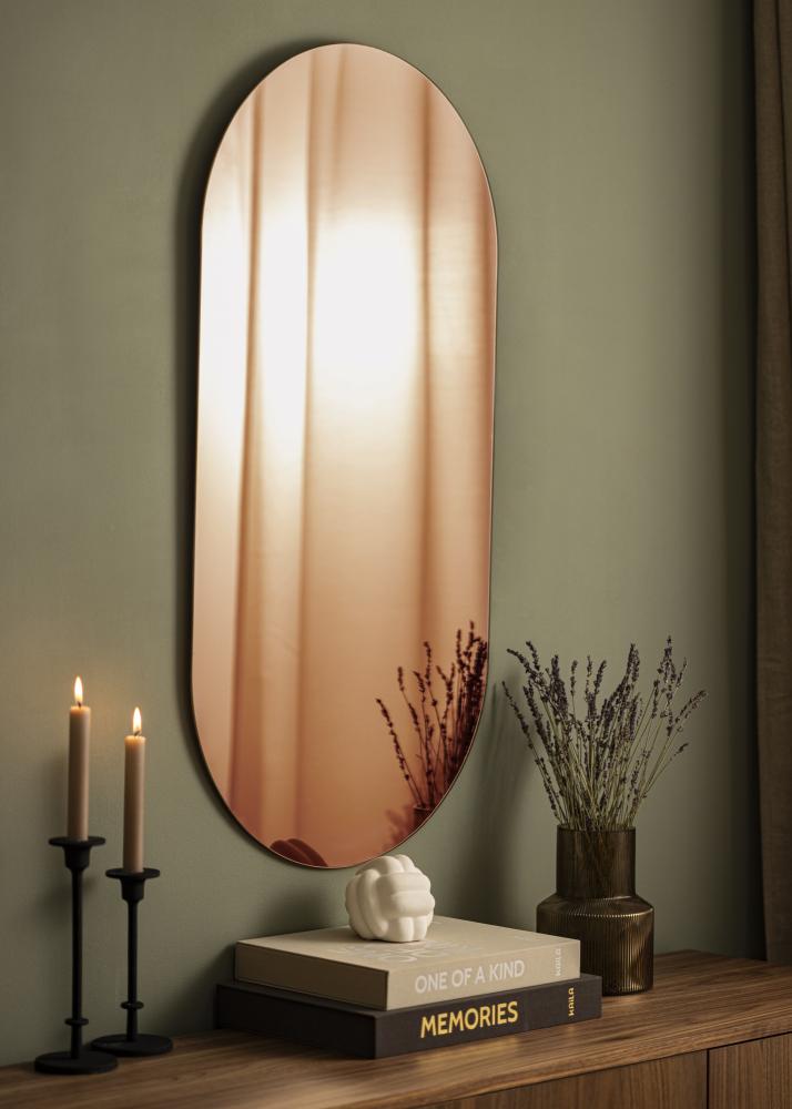 KAILA KAILA Mirror Oval Rose Gold 50x100 cm