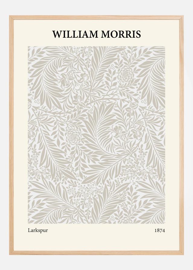 Bildverkstad William Morris - Larkspur 2 Poster